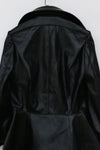 Shushutong double collar long coat aw21co07 black